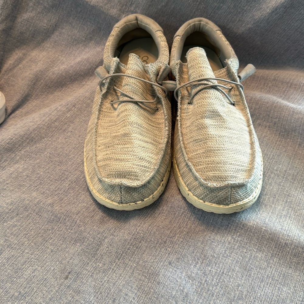 Gray Slip-On Loafers with Comfortable Design